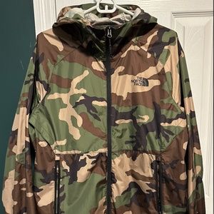 The North Face Camo Windbreaker
